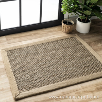 Natural fiber tatami seagrass straw mat